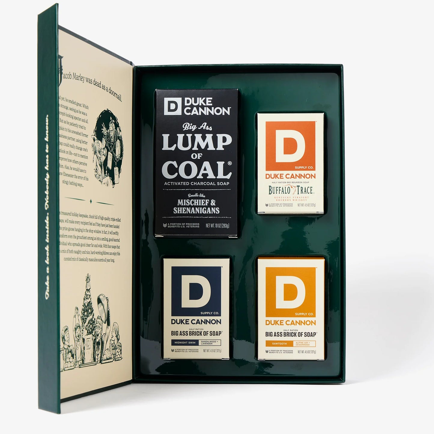 Duke Cannon Naughty & Nice Bar Soap Gift Set