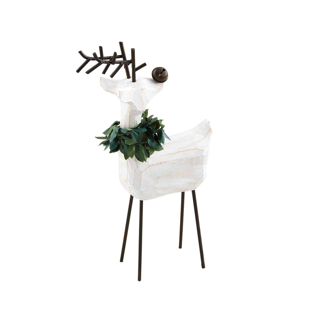 Mudpie Deer Wreath Table Sitters