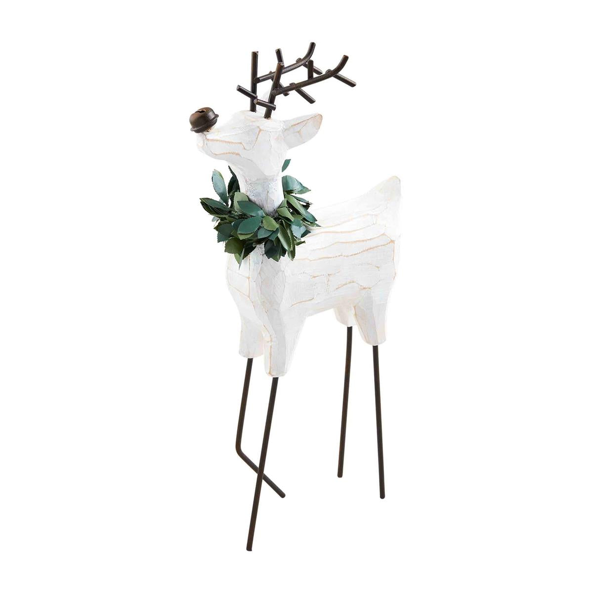 Mudpie Deer Wreath Table Sitters