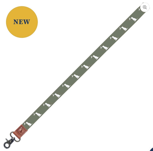 Local Boy Long Lanyard - Thyme Dog & Moon