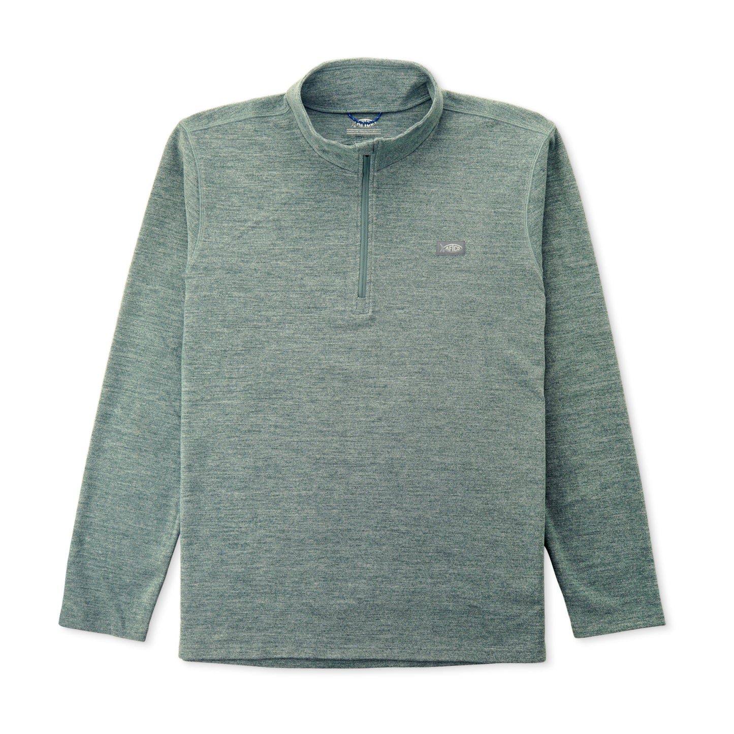 Aftco Coastal Layer 1/4 Zip - Dark Sea Heather