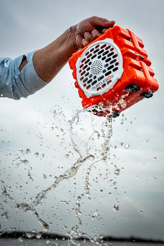 Turtlebox Cub Waterproof Speaker - Orange
