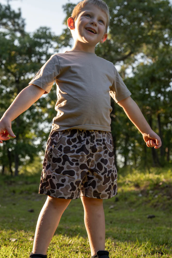Combat Waterfowl Youth Volley Short | Mosul Camo
