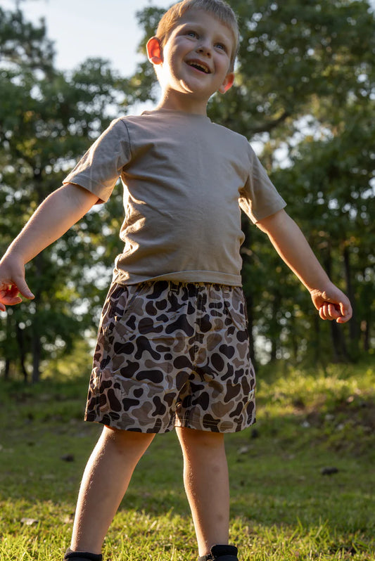 Combat Waterfowl Youth Volley Short | Mosul Camo