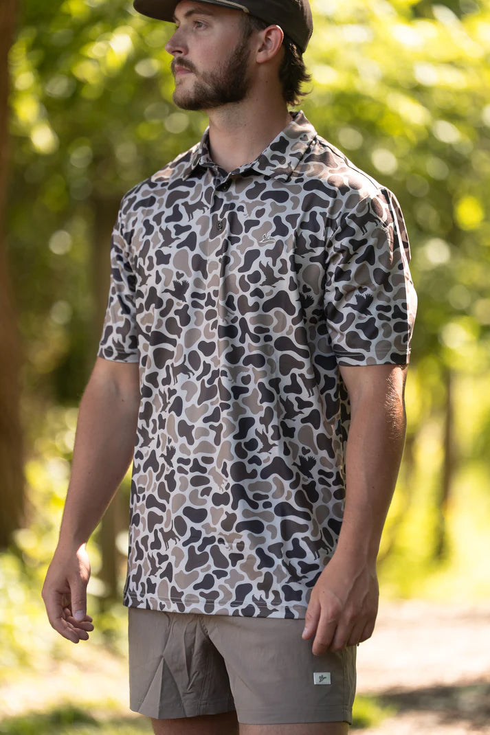 Combat Watertfowl Crosswind Polo | Mosul Camo
