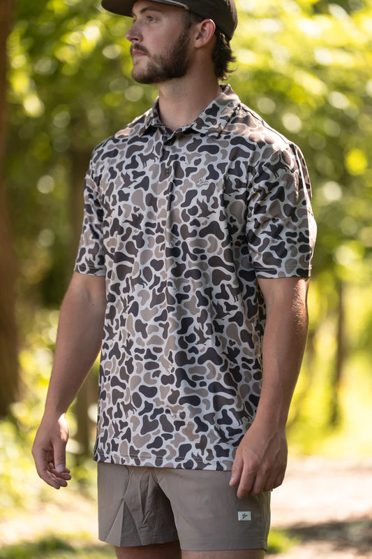 Combat Watertfowl Crosswind Polo | Mosul Camo