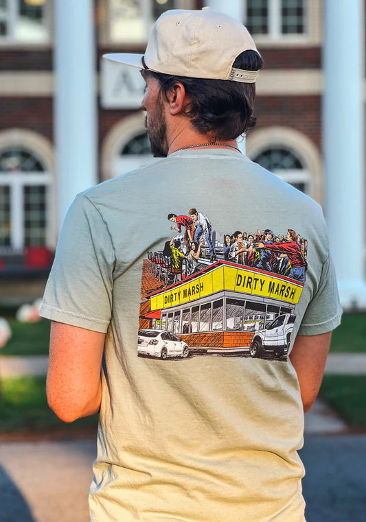 Dirty Marsh Waffle House Tee