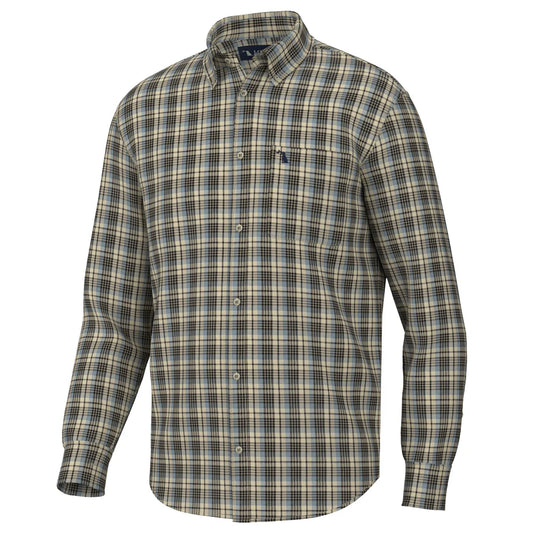 Local Boy Grange Dress Shirt -Slate/Beige/Mocha