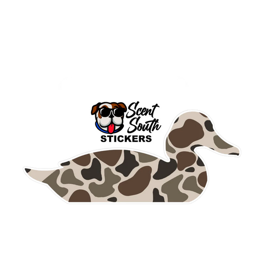 Scent South Duck Decoy - sticker