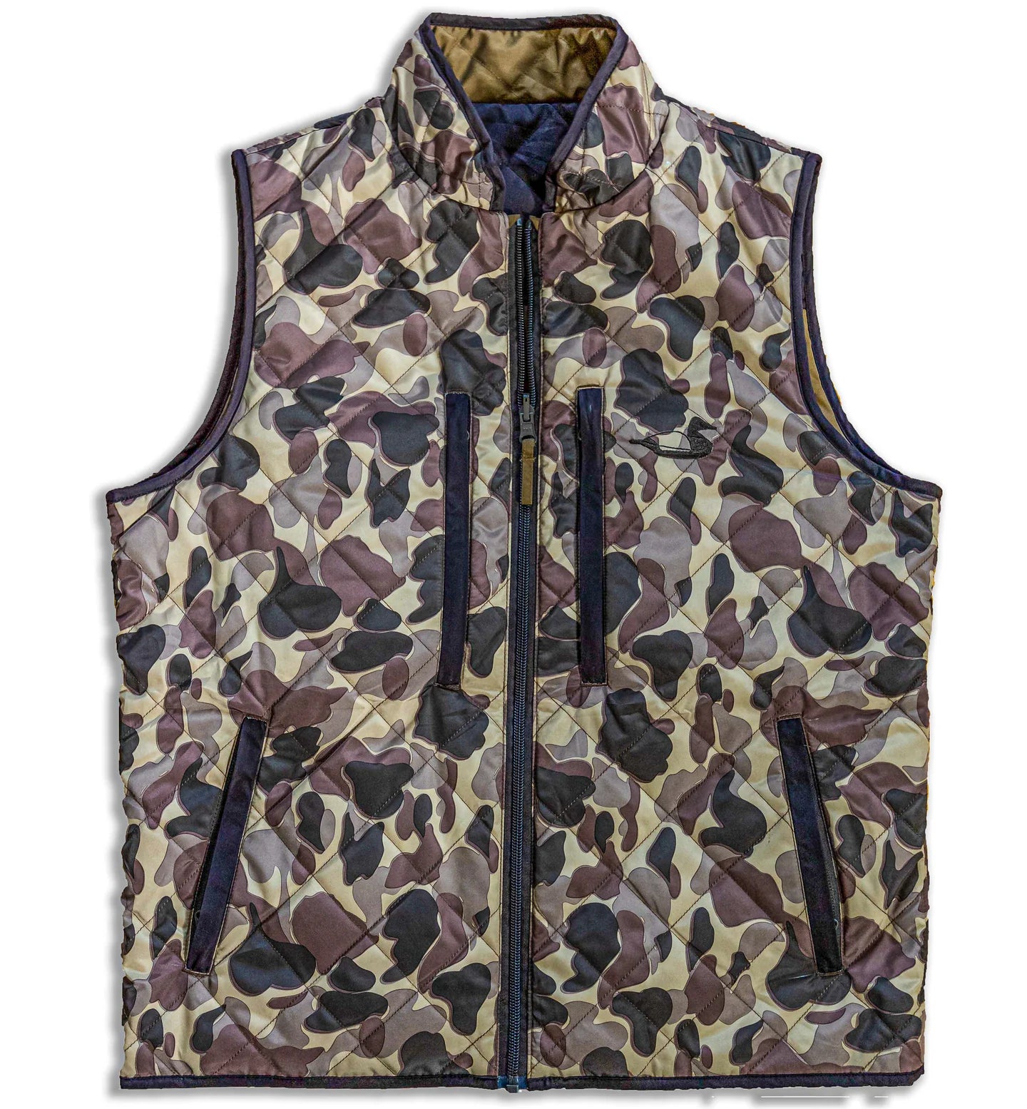 Dixie Decoys South Creek 2.0 Reversible Vest - FrogSkin Camo