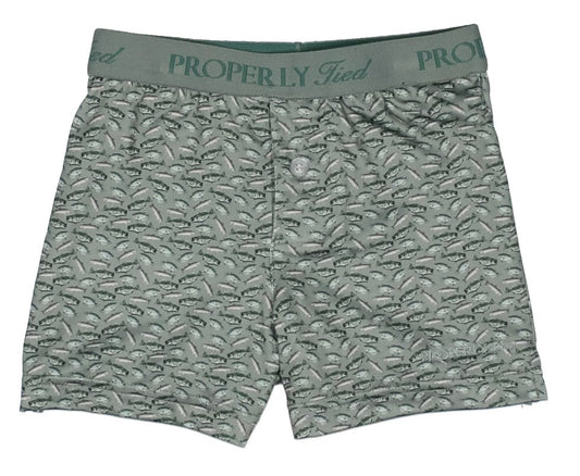 Properly Tied Boys Inlet Boxer - Fresh Catch