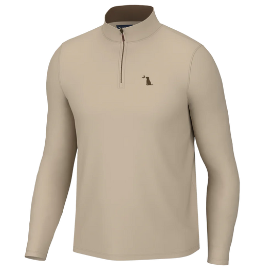 Local Boy Bentley Quarter Zip - Sand