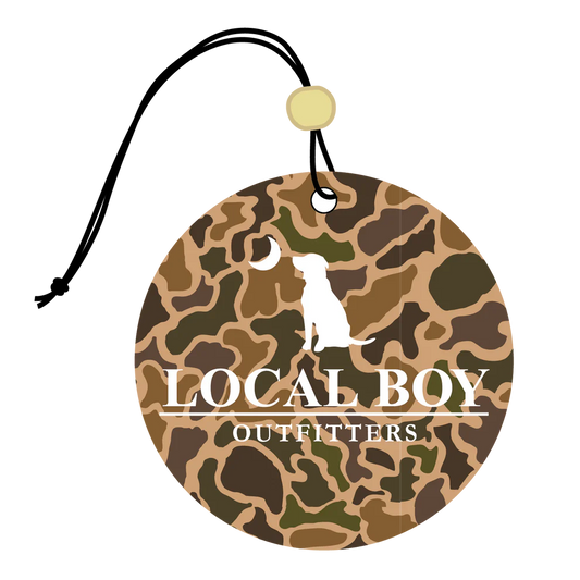 Local Boy Old School Camo Air Freshener