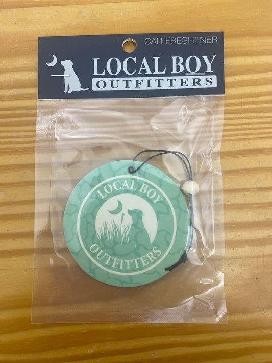 Local Boy Teal Stoned Air freshener- black ice scent