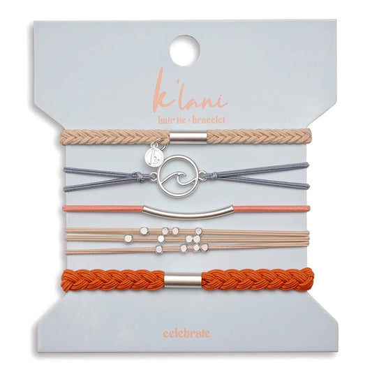 K'lani Hair Tie Bracelet - Celebrate