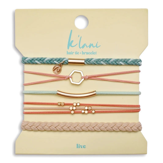 K'lani Hair Tie Bracelet - Live