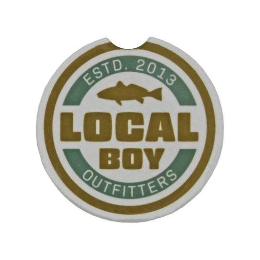 Local Boy Car Coaster - Classic Red