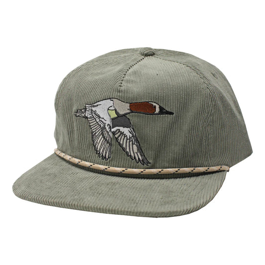 Local Boy Youth Canvas Back Corduroy Hat - Agave