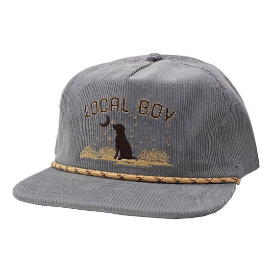Local Boy Youth Desert Dog Corduroy Hat - Faded Slate