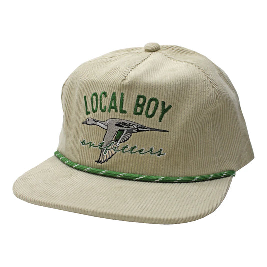Local Boy Lucky Duck Corduroy Hat