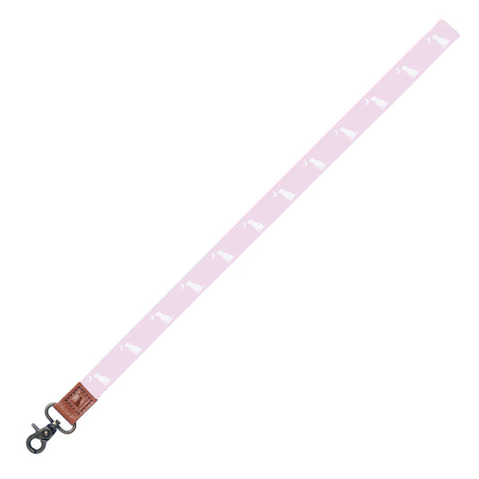 Local Girl Lanyard Pink Dog & Moon