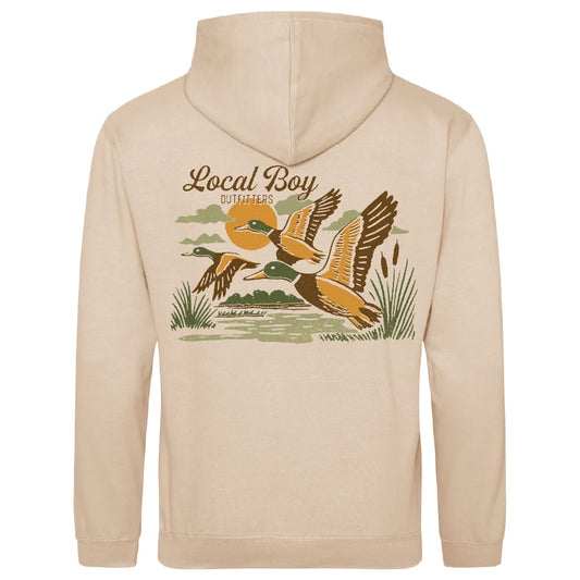 Local Boy Brushwood Hoodie Mallard Trio - Desert Sand