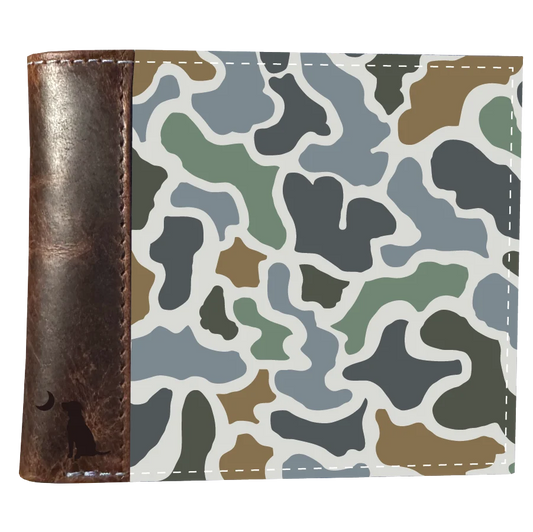 Local Boy Camo Bi-fold Wallet - Localflage Bluff