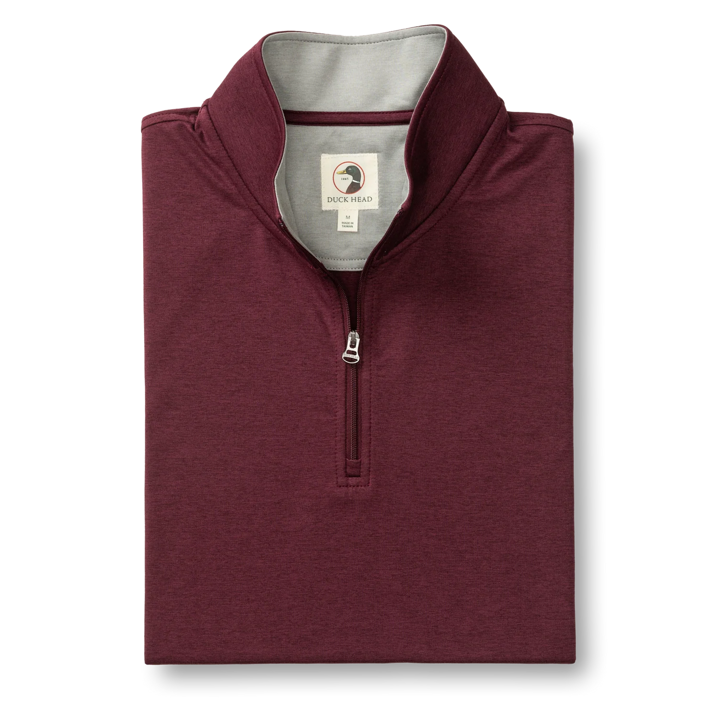 Duck Head Long Drive Performance 1/4 Zip Pullover - Fig