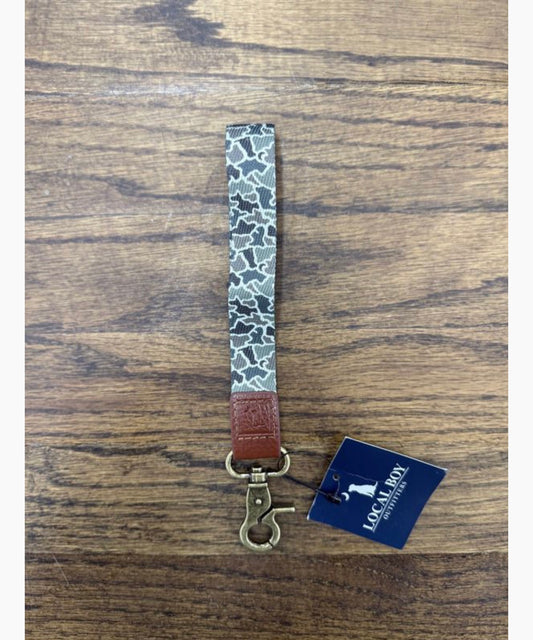 Local Boy Wrist Lanyard - Dog & Moon Camo