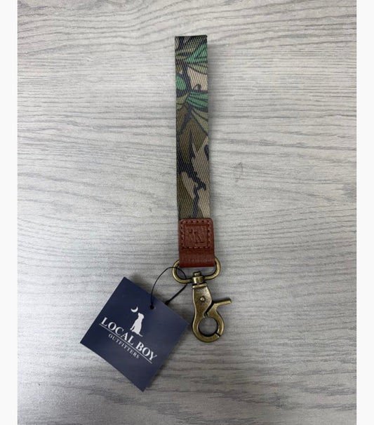 Local Boy Wrist Lanyard - Green Lead