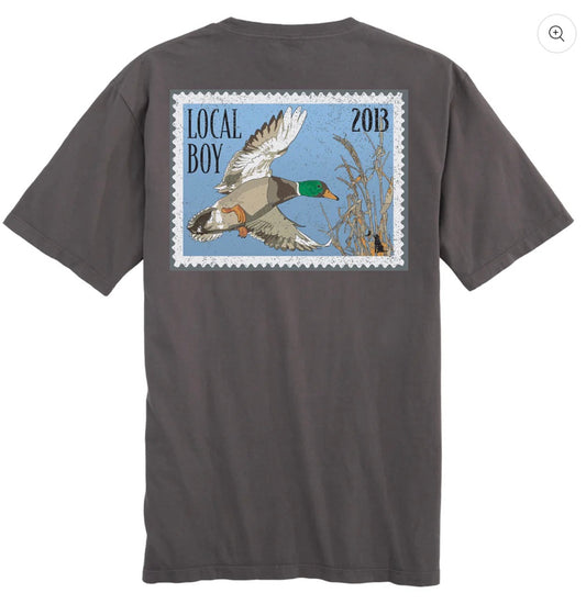 Local Boy Mallard Stamp SS Tee