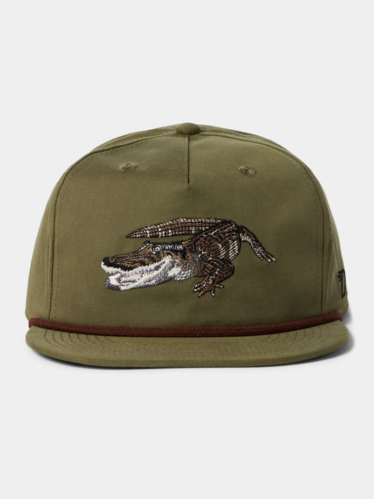 Duck Camp Gator Hat - military green