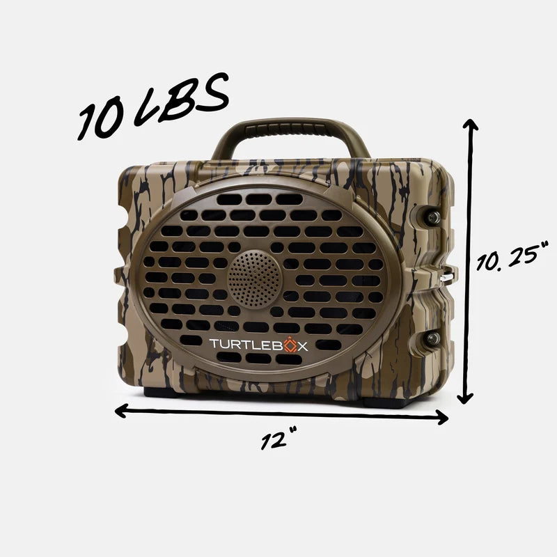Turtlebox Gen 3 Turtlebox Waterproof Speaker - Bottomland