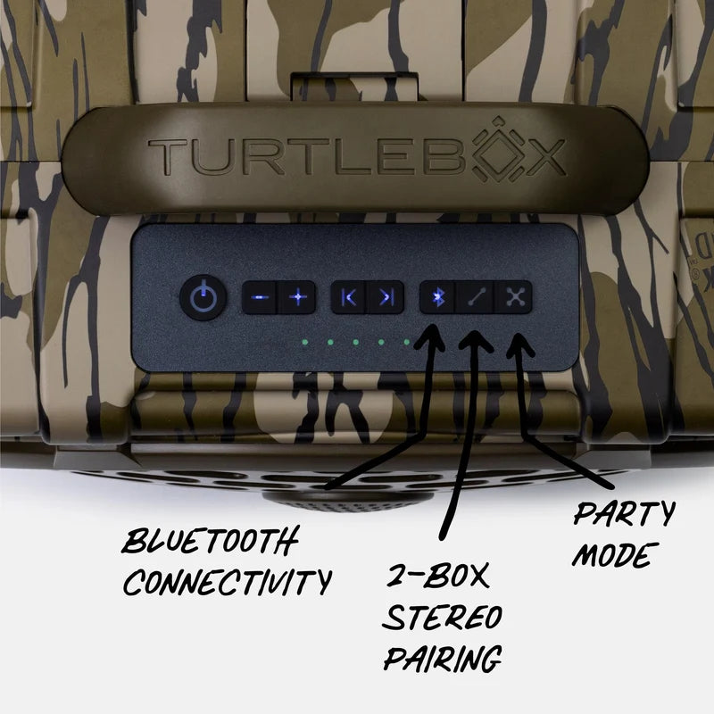 Turtlebox Gen 3 Turtlebox Waterproof Speaker - Bottomland