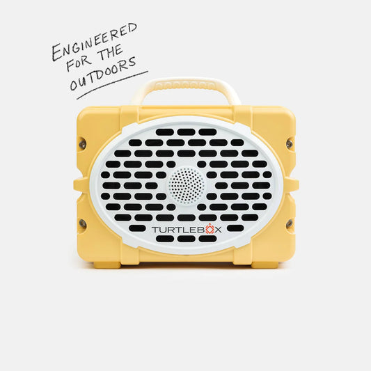 Turtlebox Gen 3 Waterproof Speaker - Fighting Lady Yellow