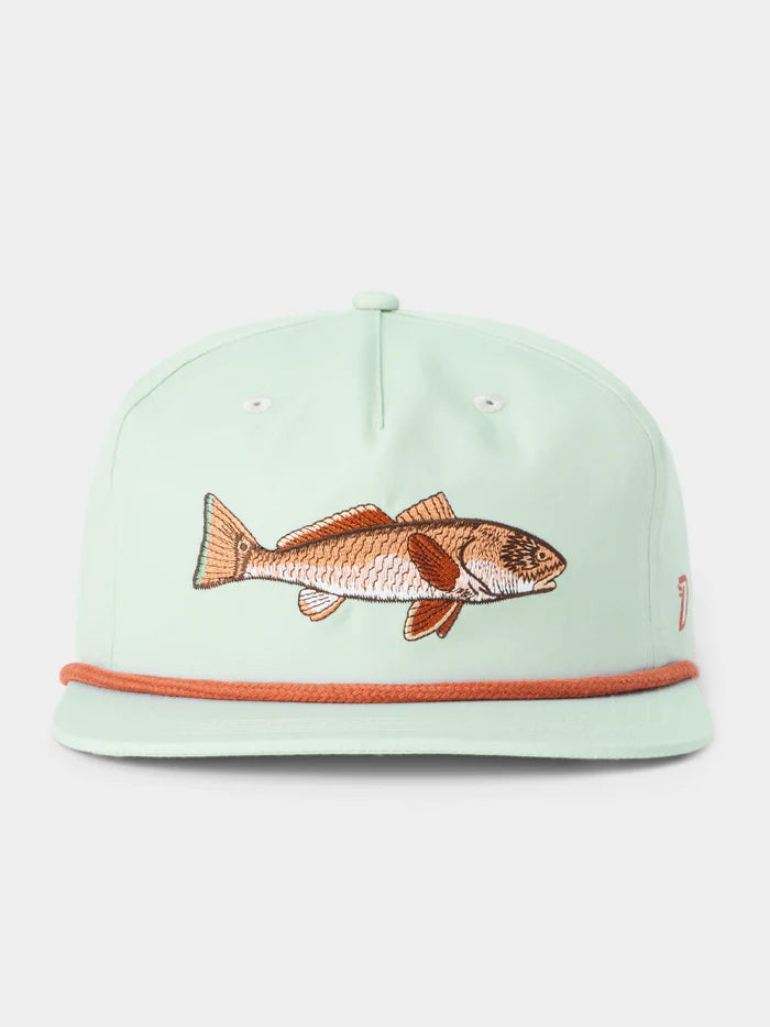 Duck Camp Redfish Rope Hat- Sea Foam