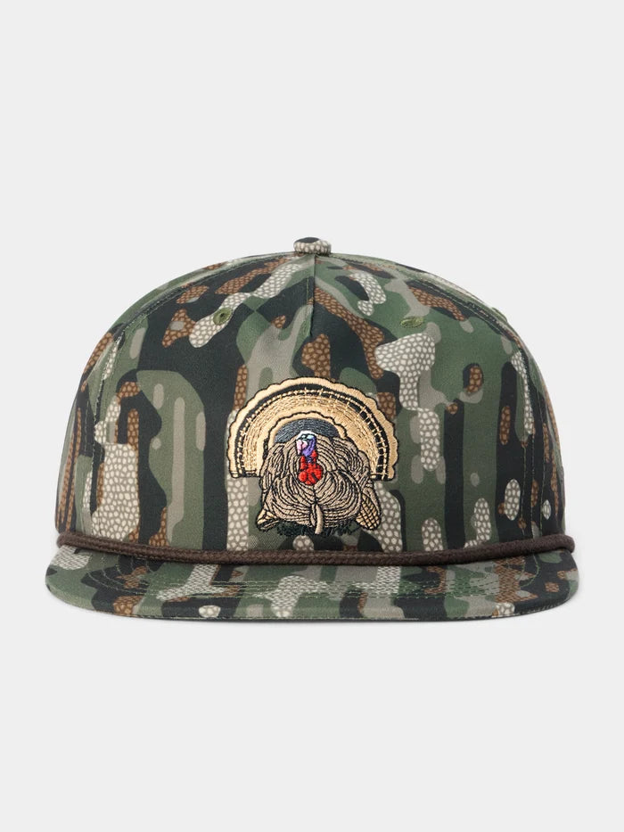 Duck Camp Turkey Rope Hat - Woodland