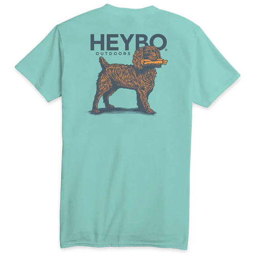 Heybo Ready to Train Tee - Lagoon
