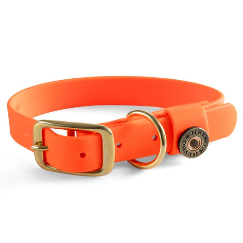 Heybo Biothane Dog Collar - Orange