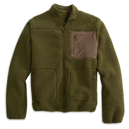 Heybo Flyer Sherpa Jacket - Tobacco