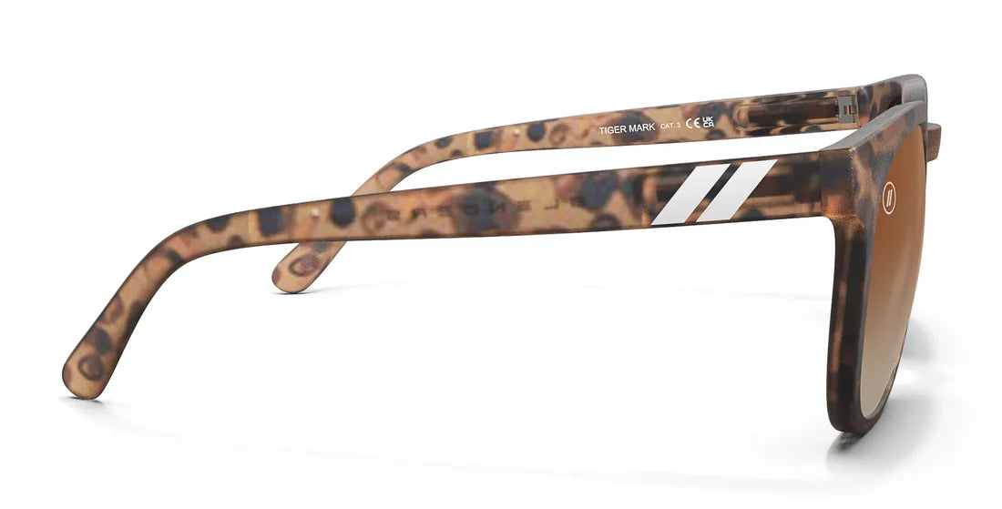 Blenders Eyewear Tiger Mark Polarized - Tortoise/Gradient Amber