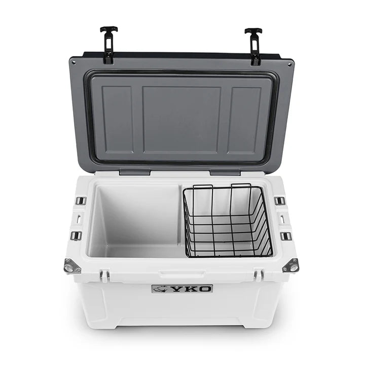 Yukon Hard Cooler 45 QT - Charcoal/White