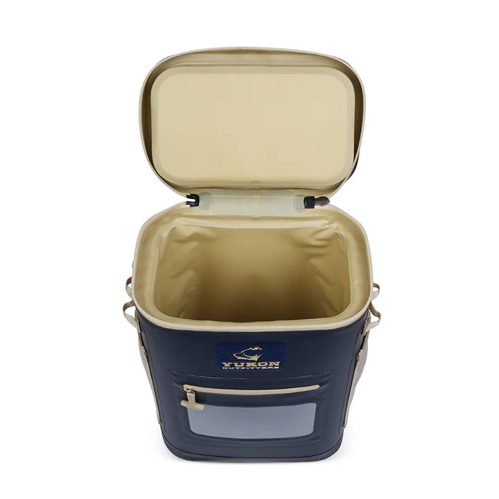 Yukon Hatchie Backpack Cooler - Navy/Tan