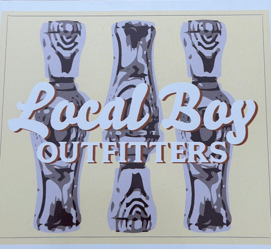 Local Boy Triple Reed Decal