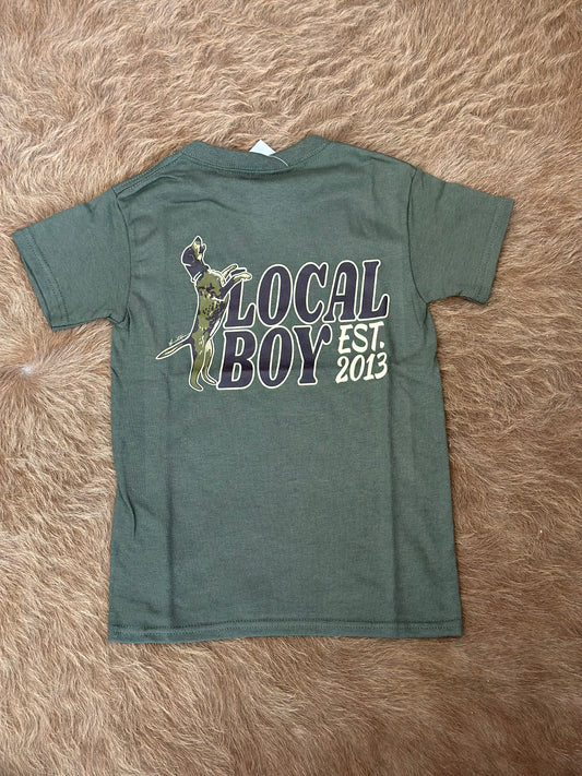 Local Boy Youth Treed SS T-Shirt