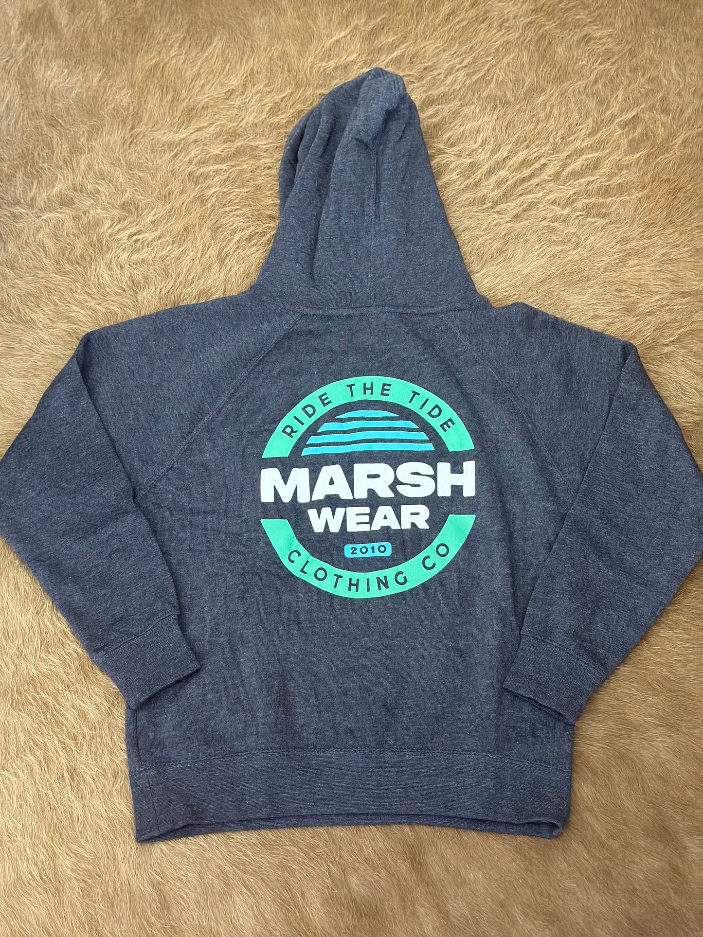 Marsh Wear Youth Golden PO Hoodie- Midnight Heather