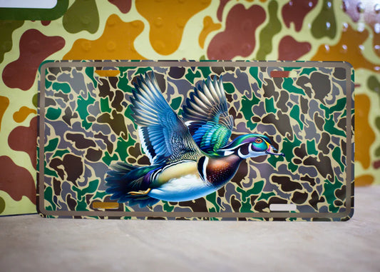 Scent South Wood duck - car tag