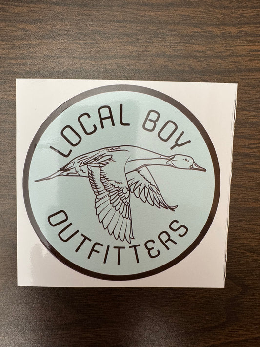 Local Boy Pintail Patch Decal