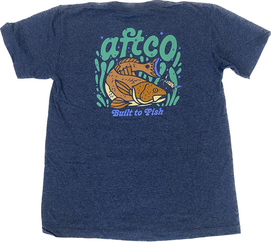 AFTCO Youth Drift Navy Heather
