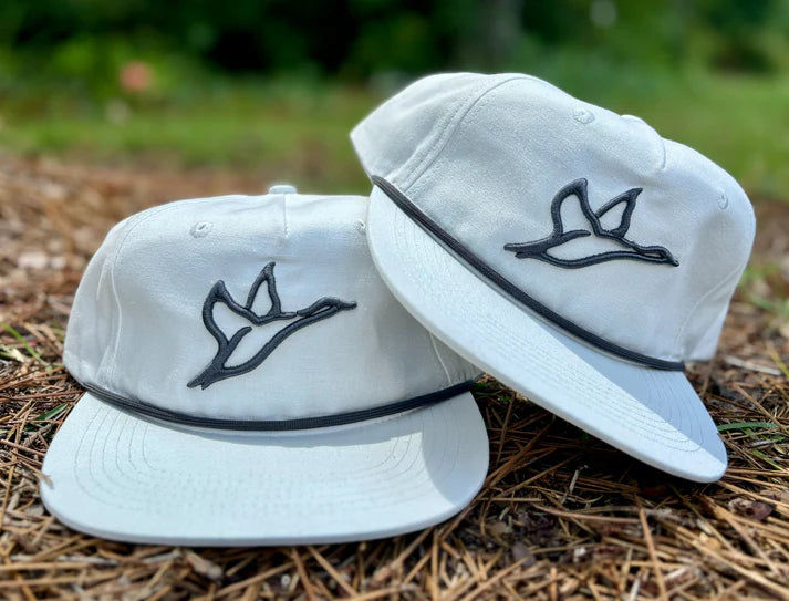 Combat Waterfowl  Goat Rope™ Salt Embroidered Rope Hat